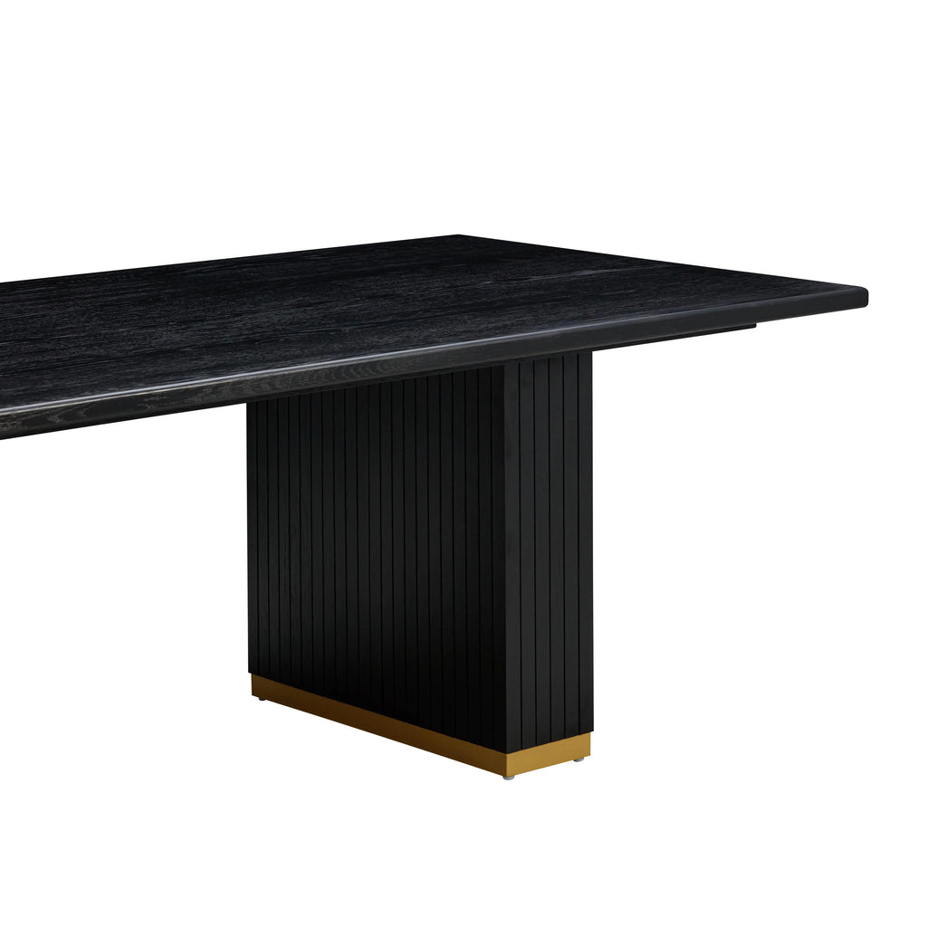 Chelsea 96" Oak Wood Rectangular Dining Table