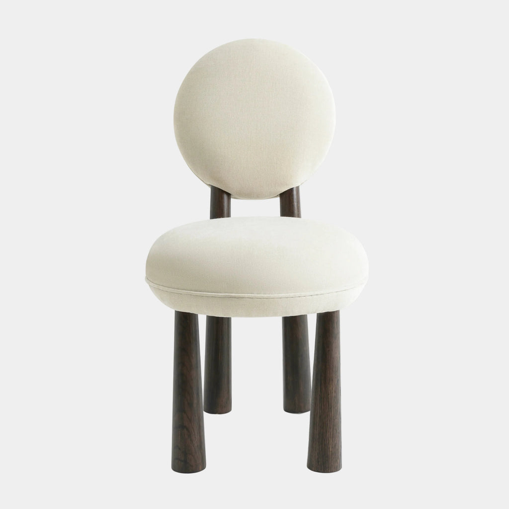 Sulley Cream Performance Chenille Dining Chair