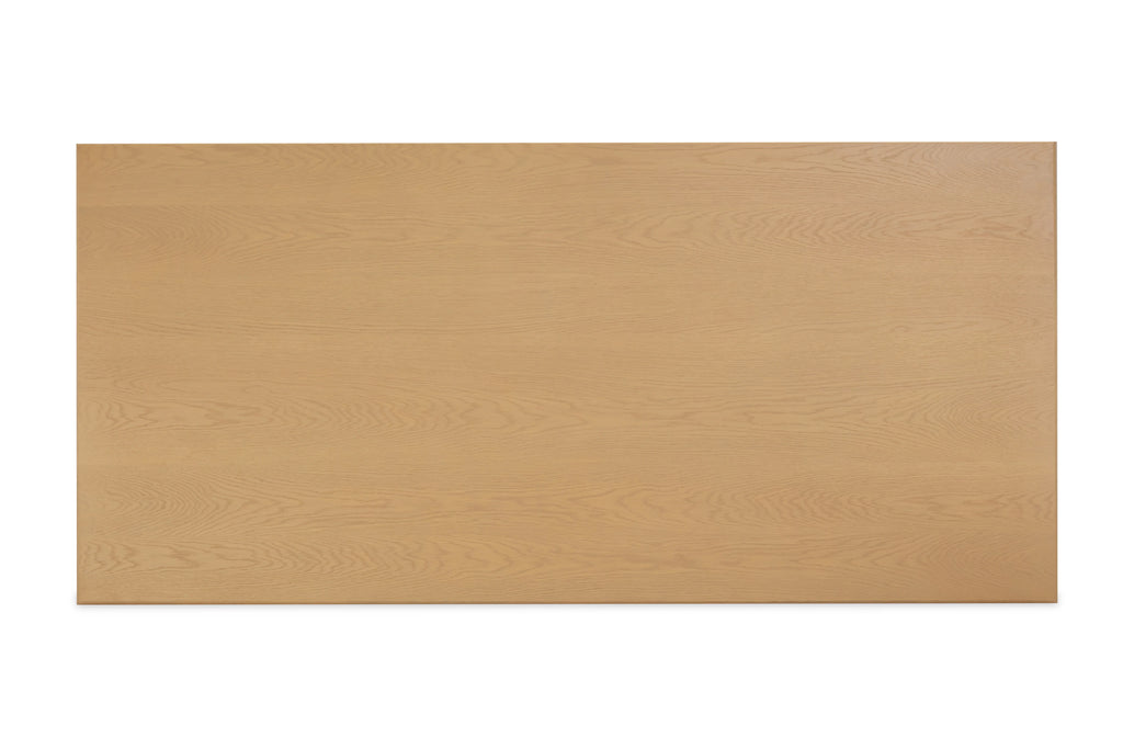Chelsea 79" Natural Oak Wood Rectangular Dining Table