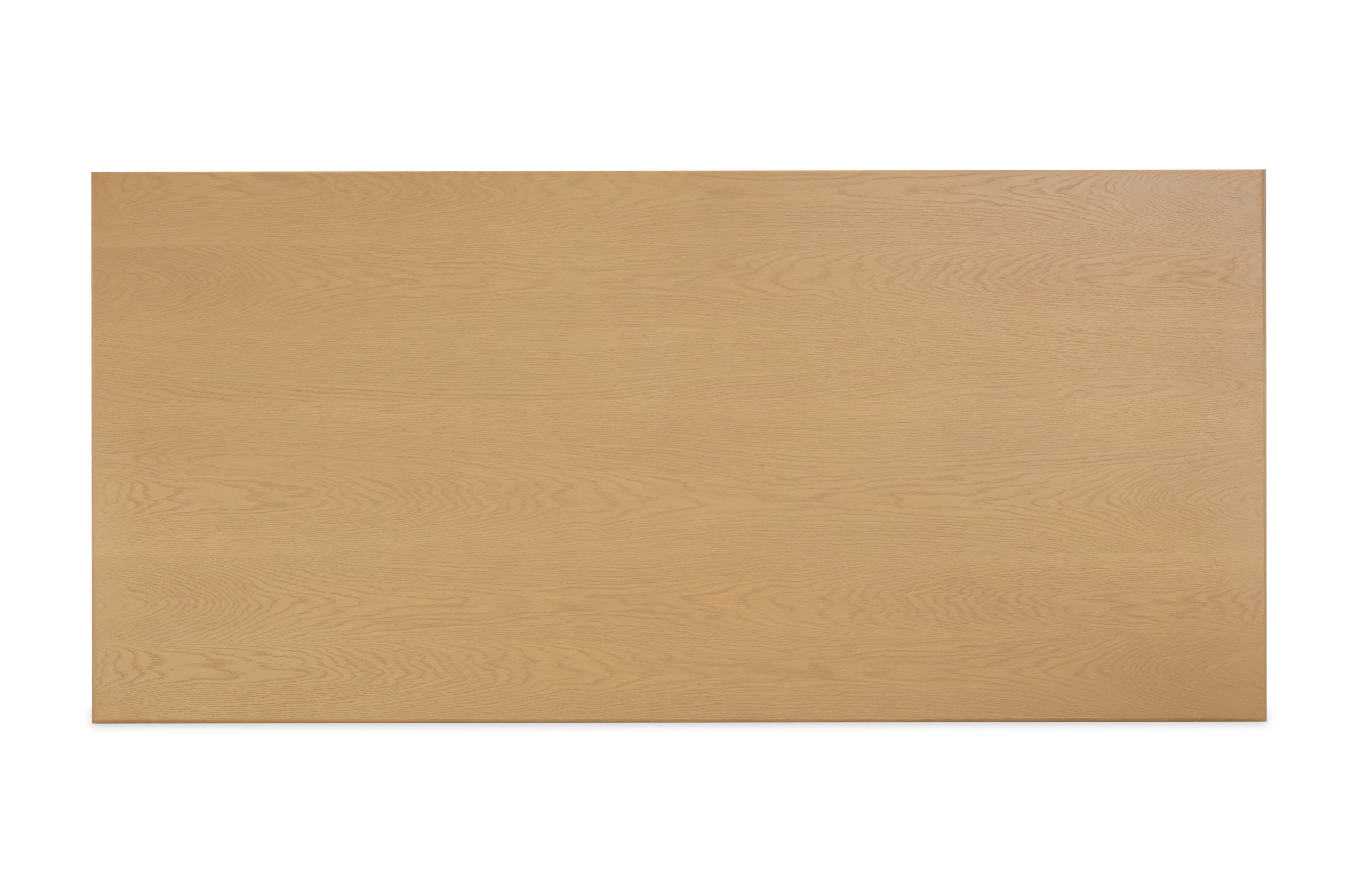 Chelsea 79" Natural Oak Wood Rectangular Dining Table
