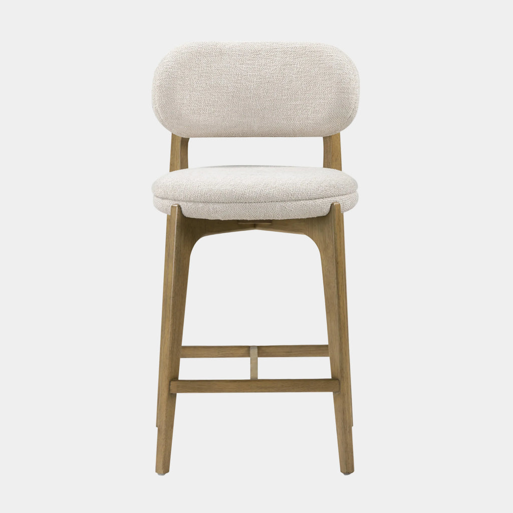 Carnation Performance Fabric Counter Stool