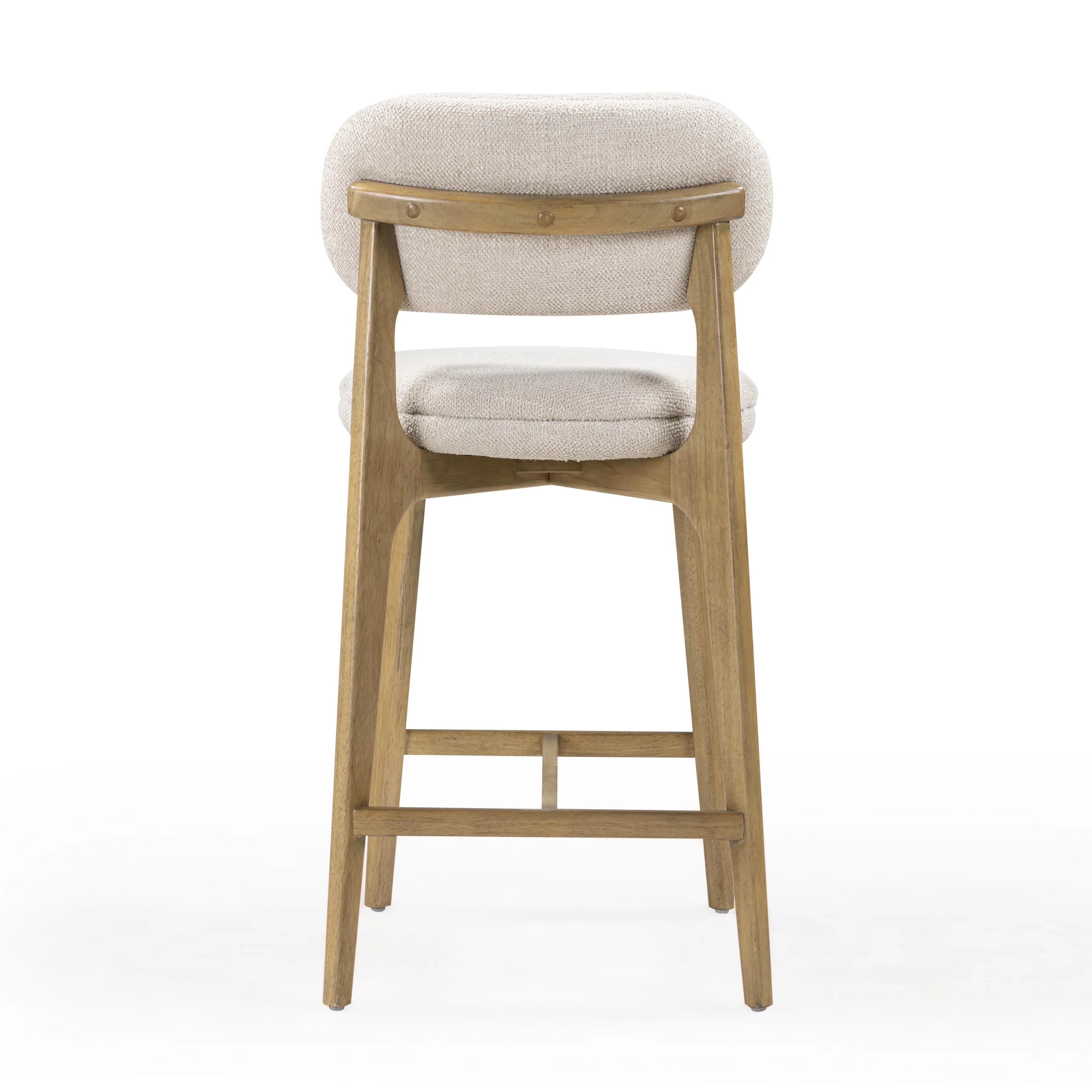 Carnation Performance Fabric Counter Stool