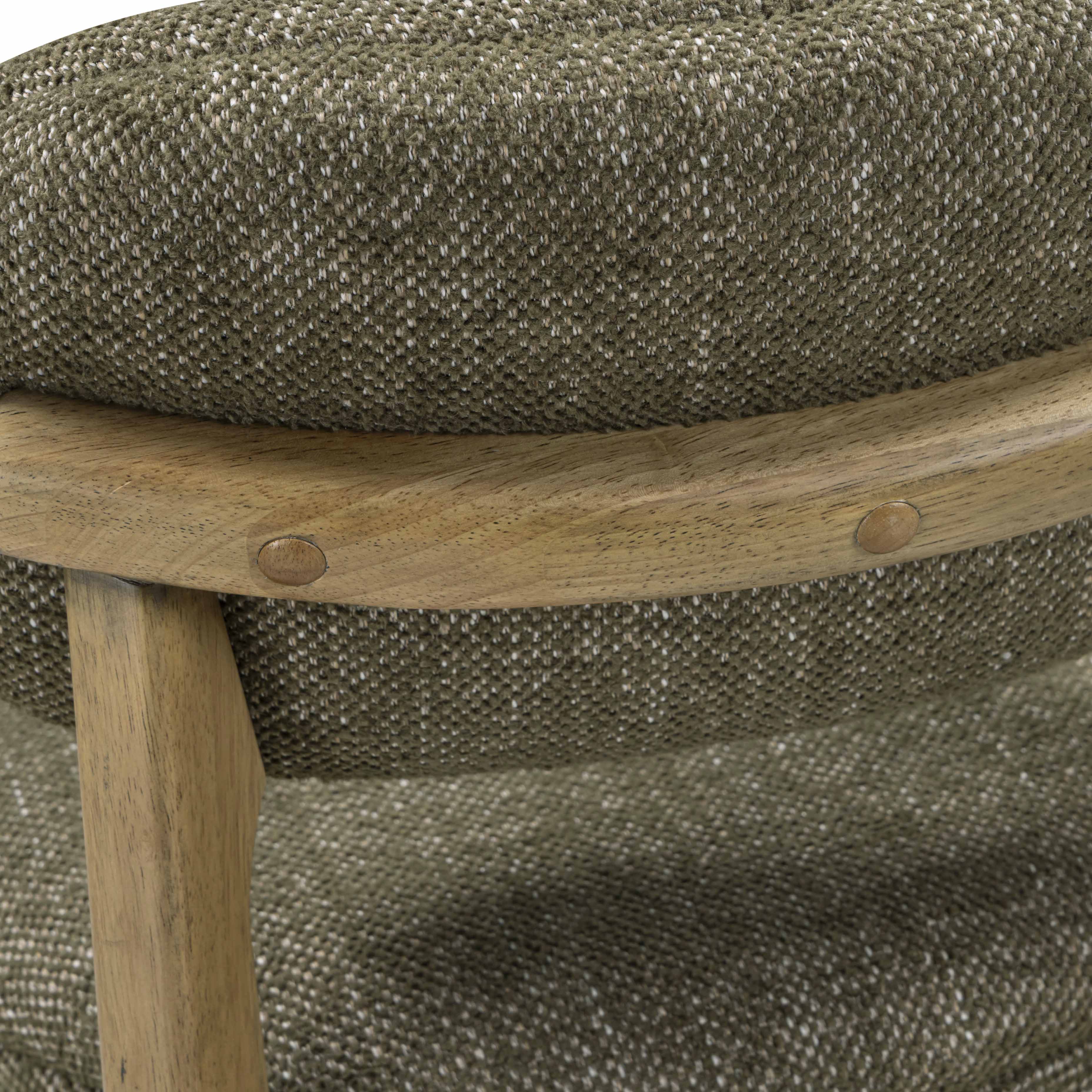 Carnation Performance Fabric Counter Stool