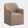 Helena Tall Textured Weave Performance Fabric Dining Chair