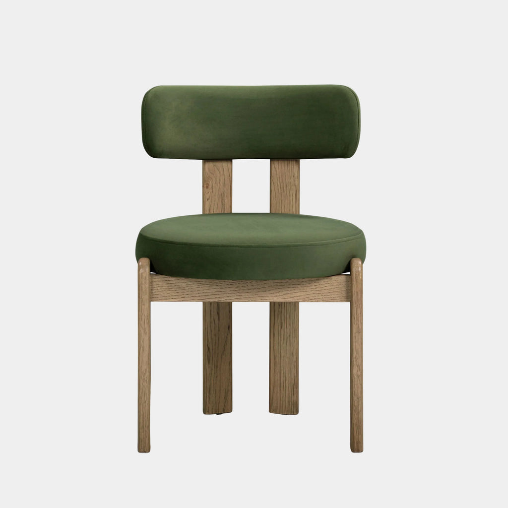 Odessa Green Performance Velvet Dining Chair