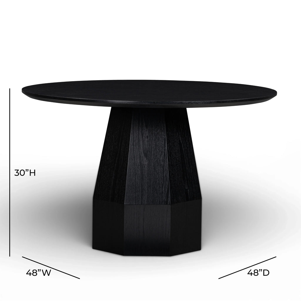 Brocha 48'' Ash Wood Round Dining Table