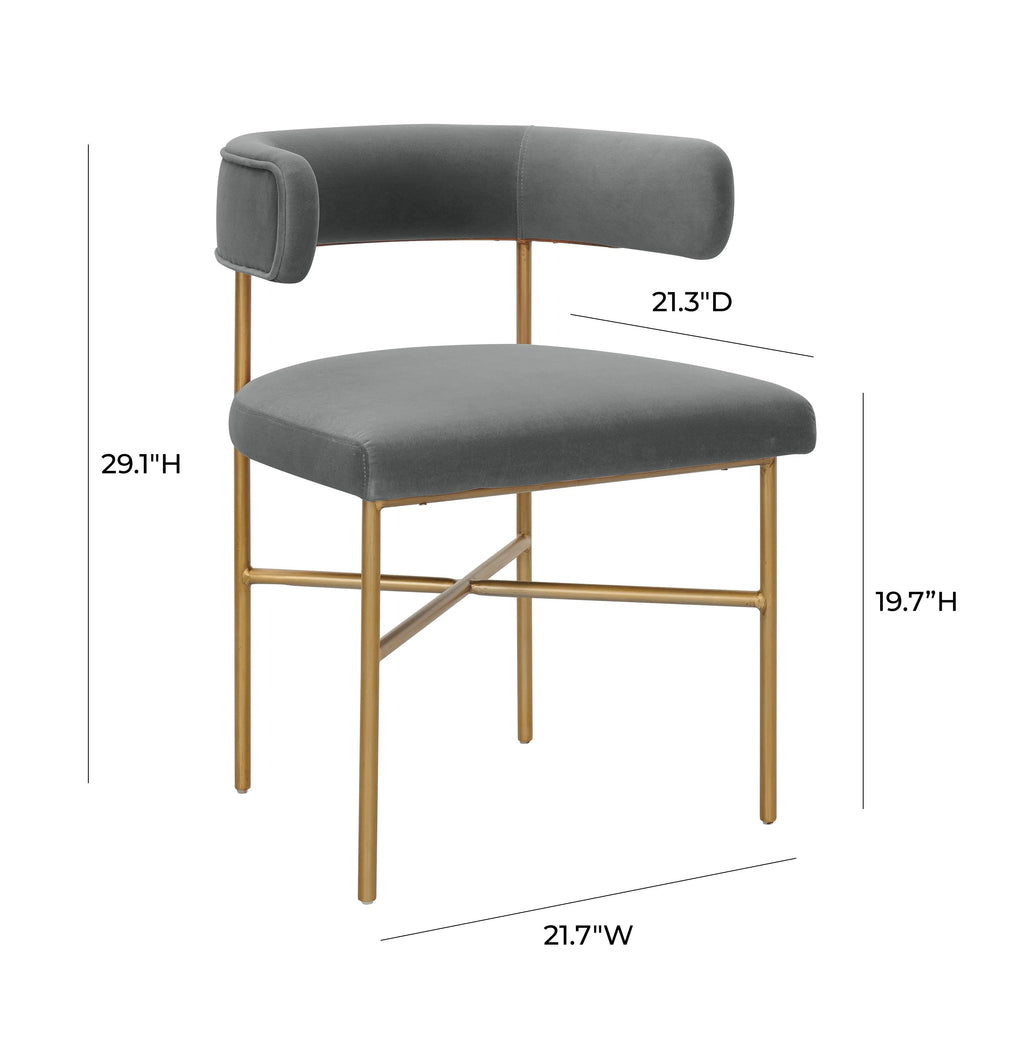 Kim Performance Velvet Dining Chair