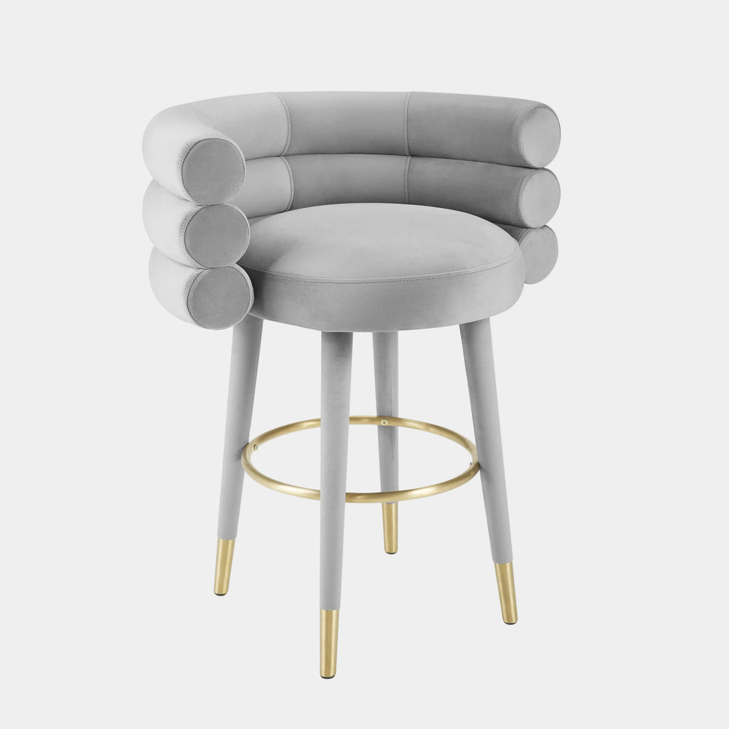 Betty Performance Velvet Stool