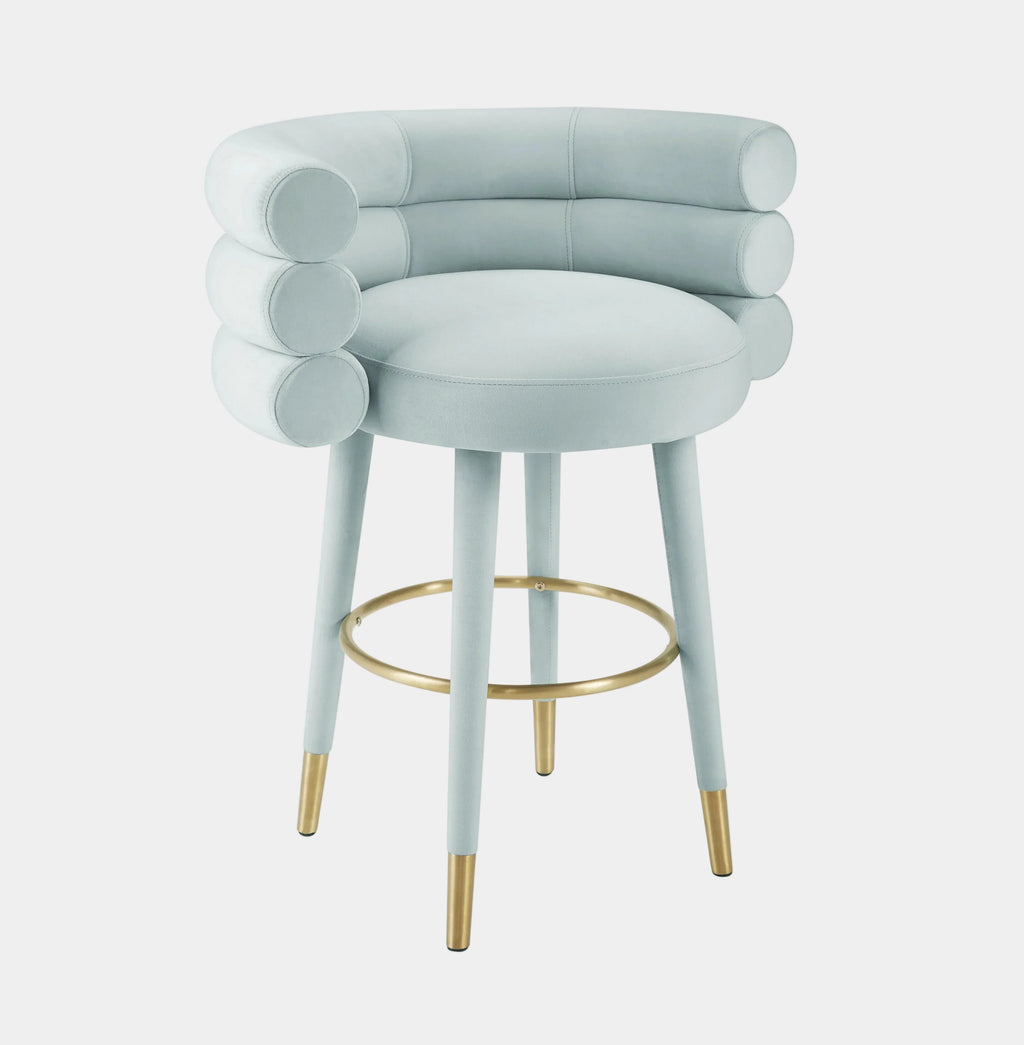 Betty Performance Velvet Stool