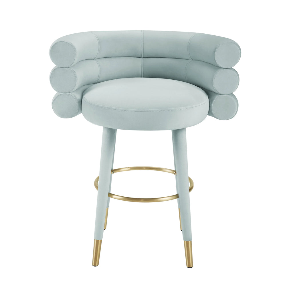 Betty Performance Velvet Stool