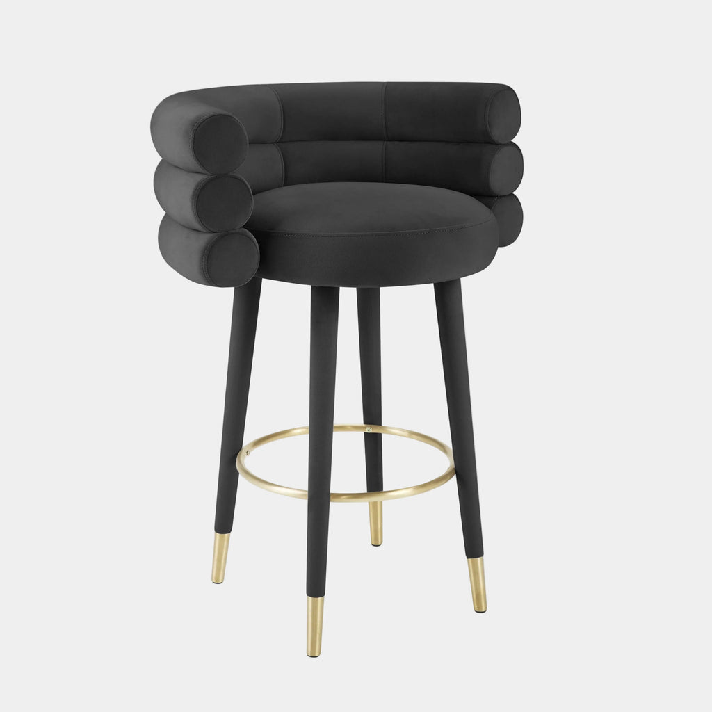 Betty Performance Velvet Stool