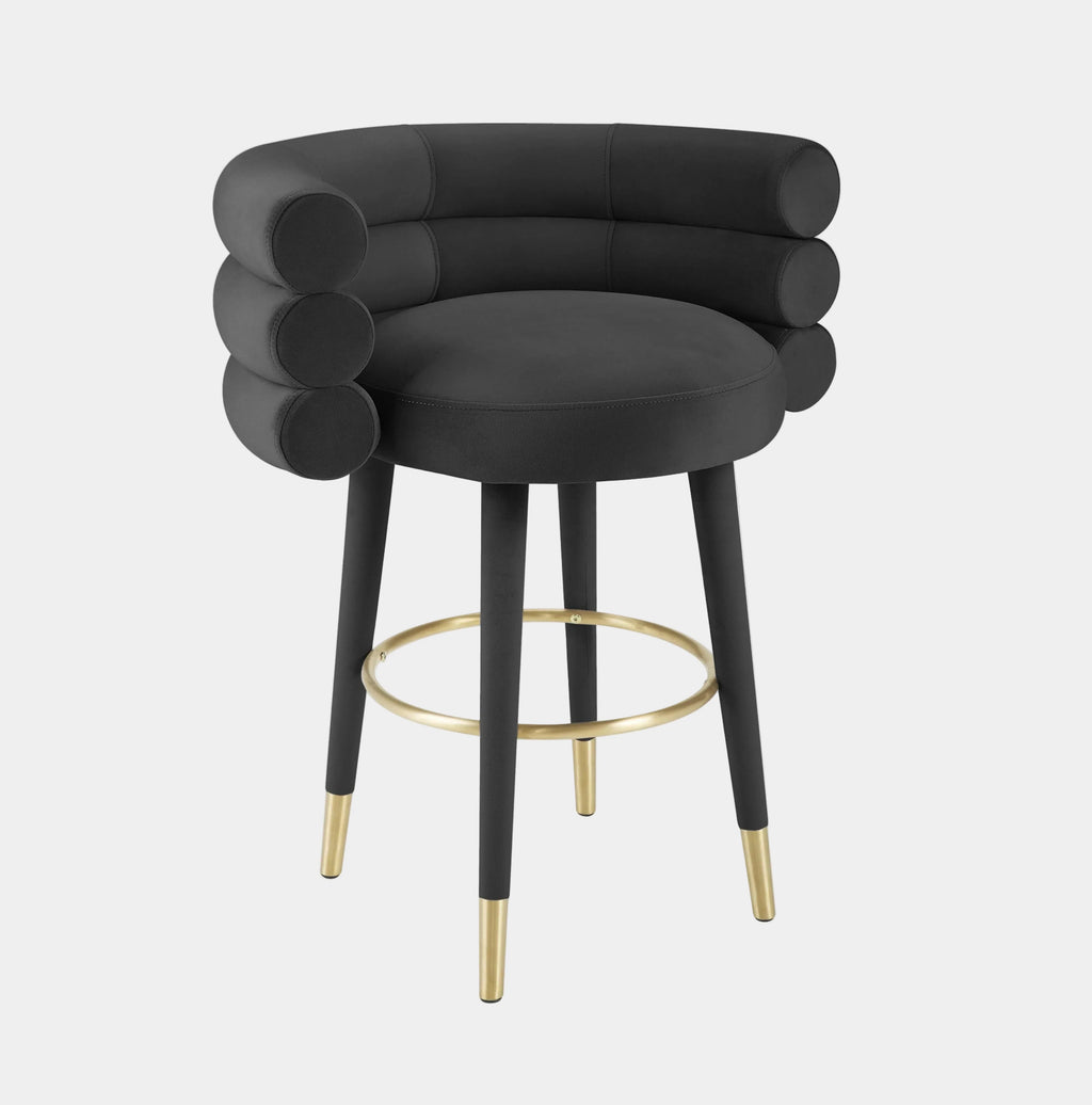 Betty Performance Velvet Stool