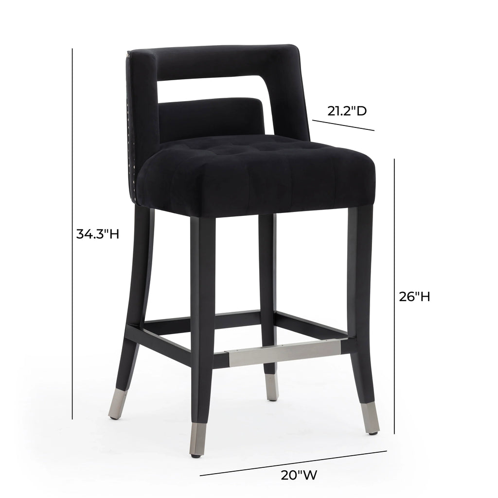 Hart Performance Velvet Stool