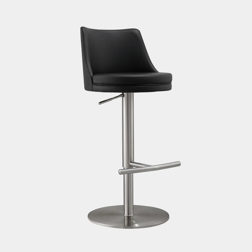 Reagan Performance Vegan Leather Adjustable Stool