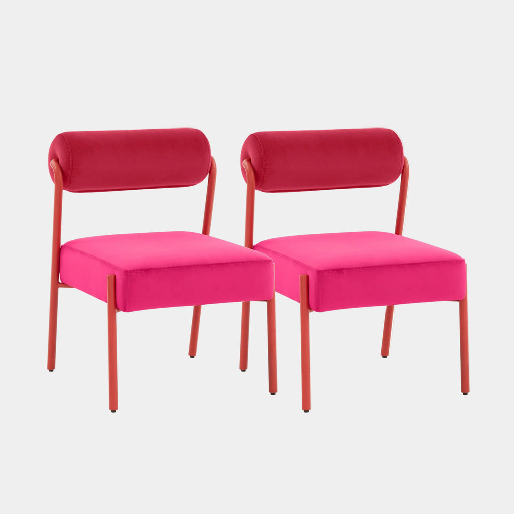 Jolene Performance Velvet Dining Chair - Set of 2