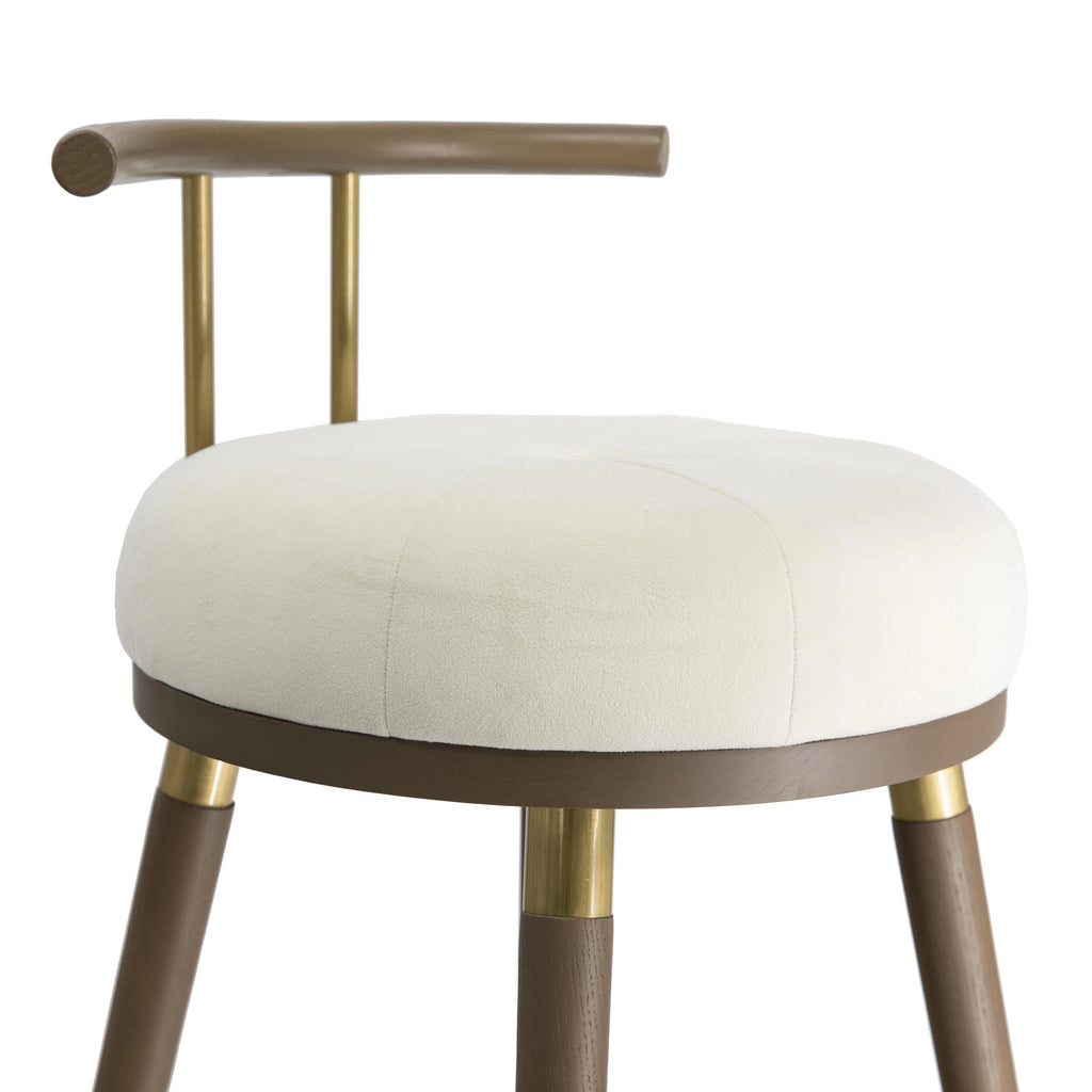 Juniper Performance Velvet Stool