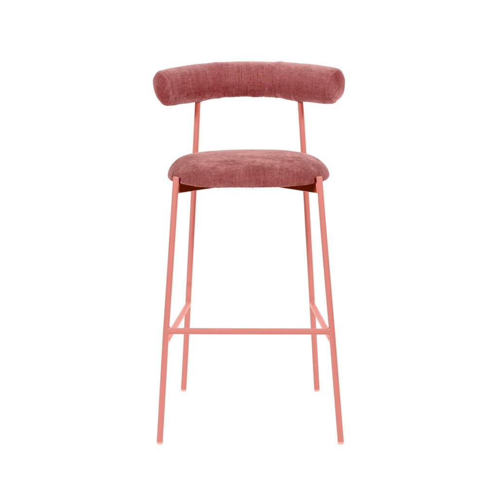 Liliana Performance Velvet Stool