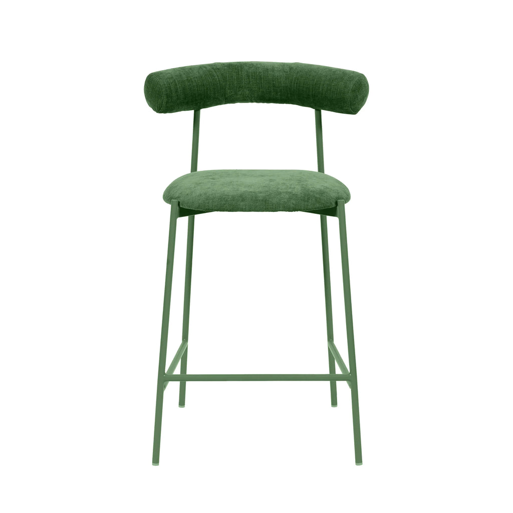 Liliana Performance Velvet Stool