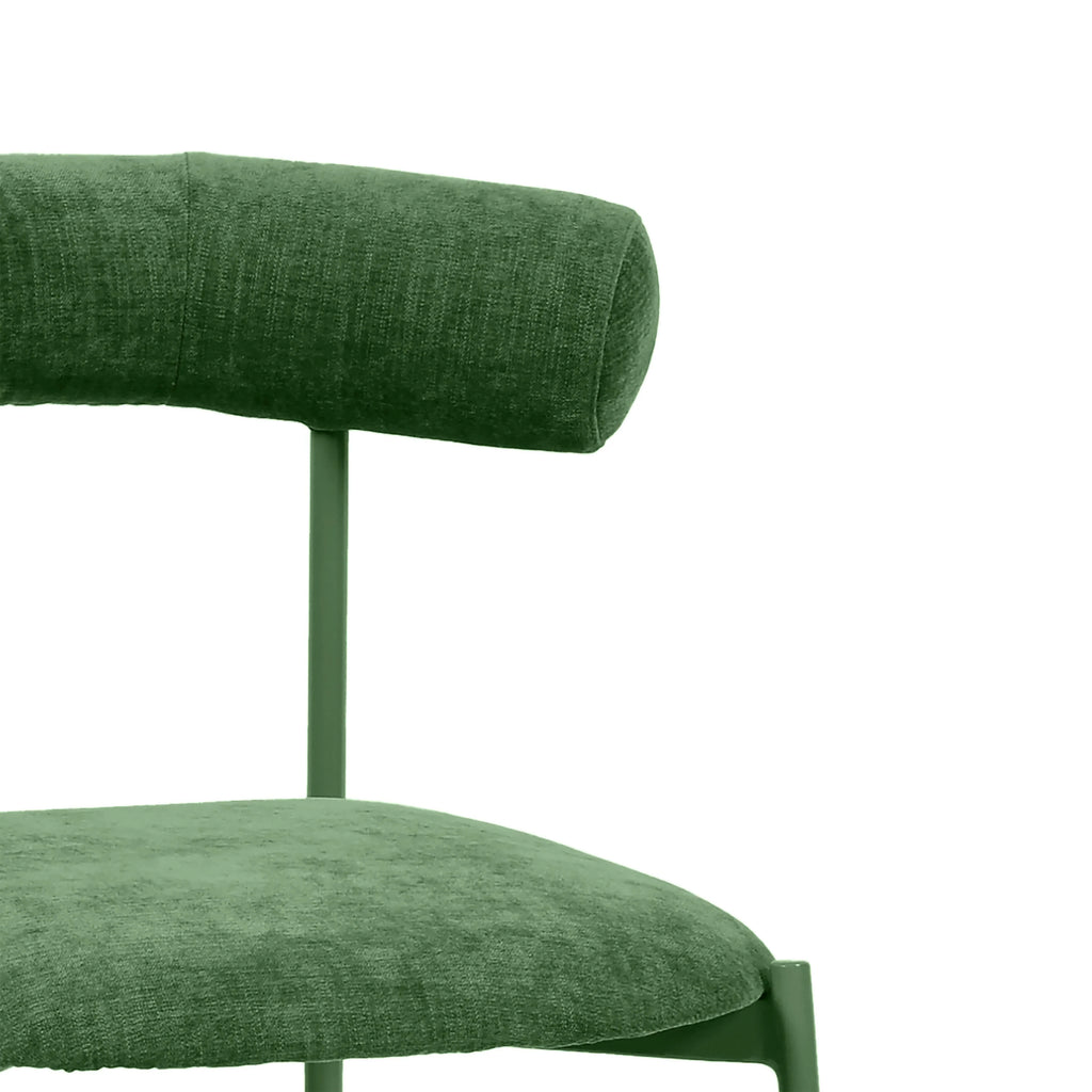 Liliana Performance Velvet Stool
