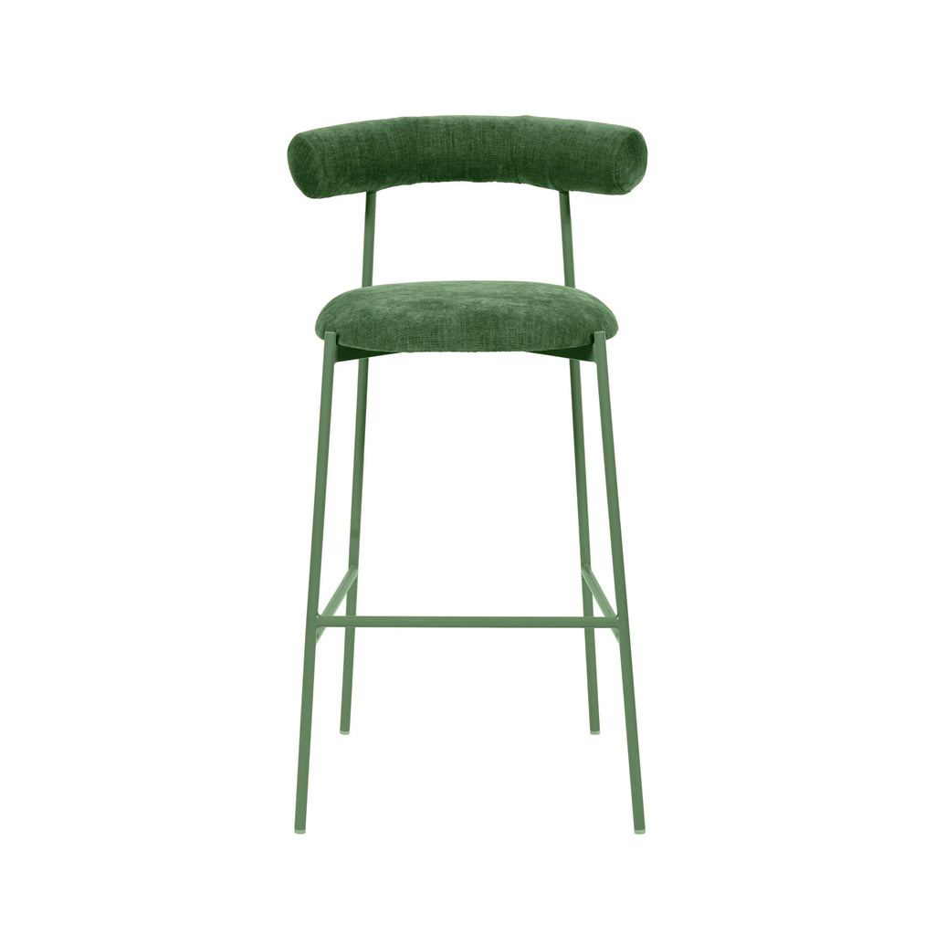 Liliana Performance Velvet Stool