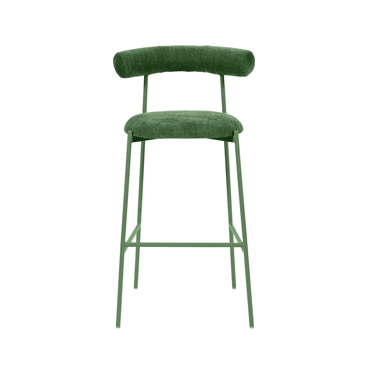 Liliana Performance Velvet Stool