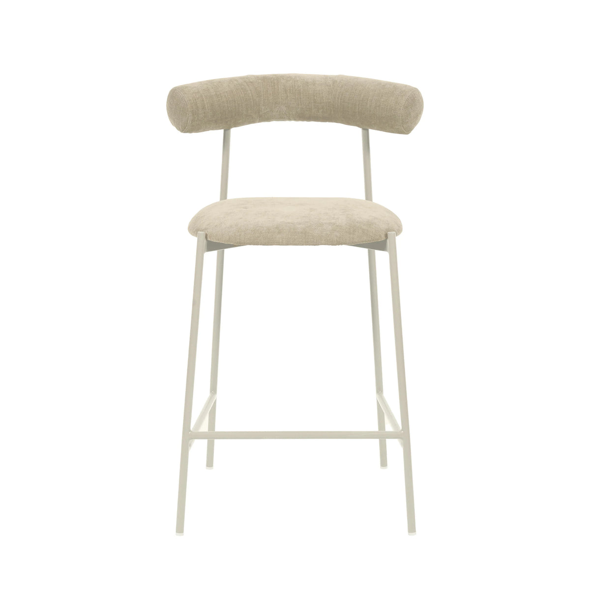 Liliana Performance Velvet Stool
