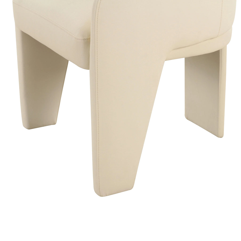 Leo Performance Vegan Leather Dining Chair