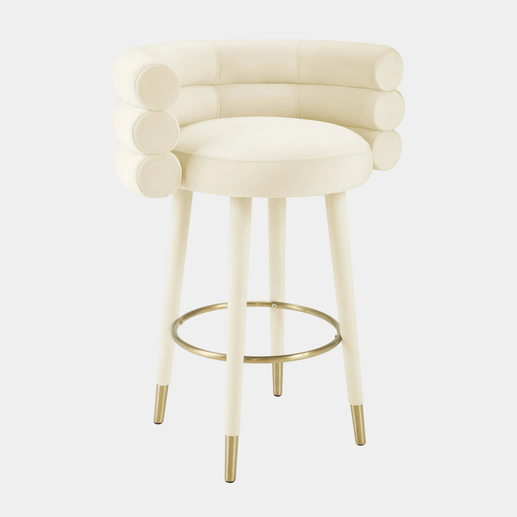 Betty Performance Velvet Stool
