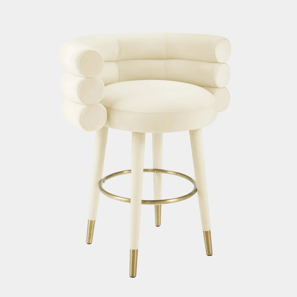 Betty Performance Velvet Stool