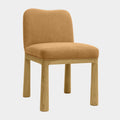 Tiara Performance Velvet and Oak Dining Chair