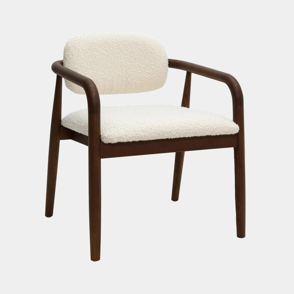 Betsy Cream Performance Boucle Dining Chair