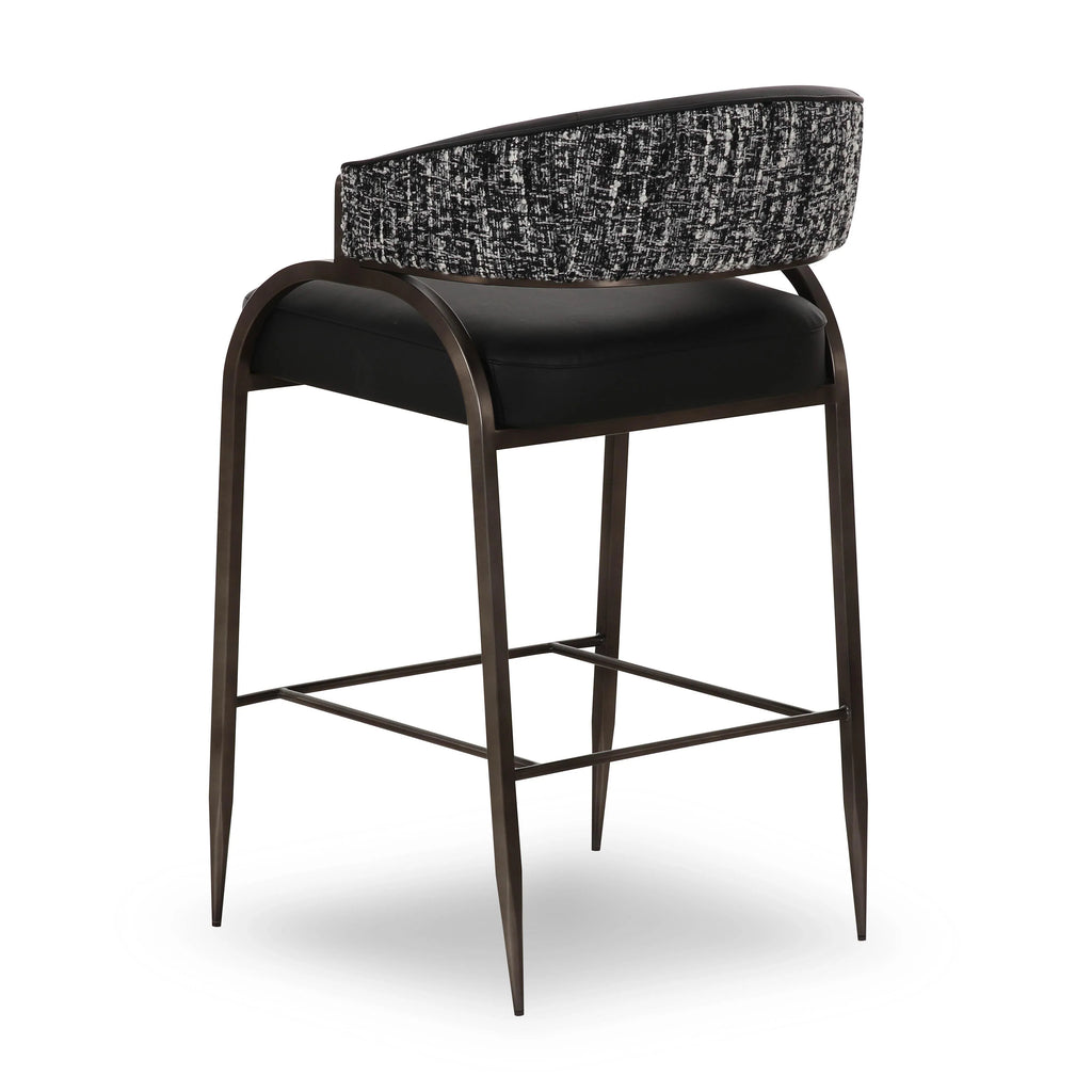 Tatum 2-Tone Performance Vegan Leather Counter Stool