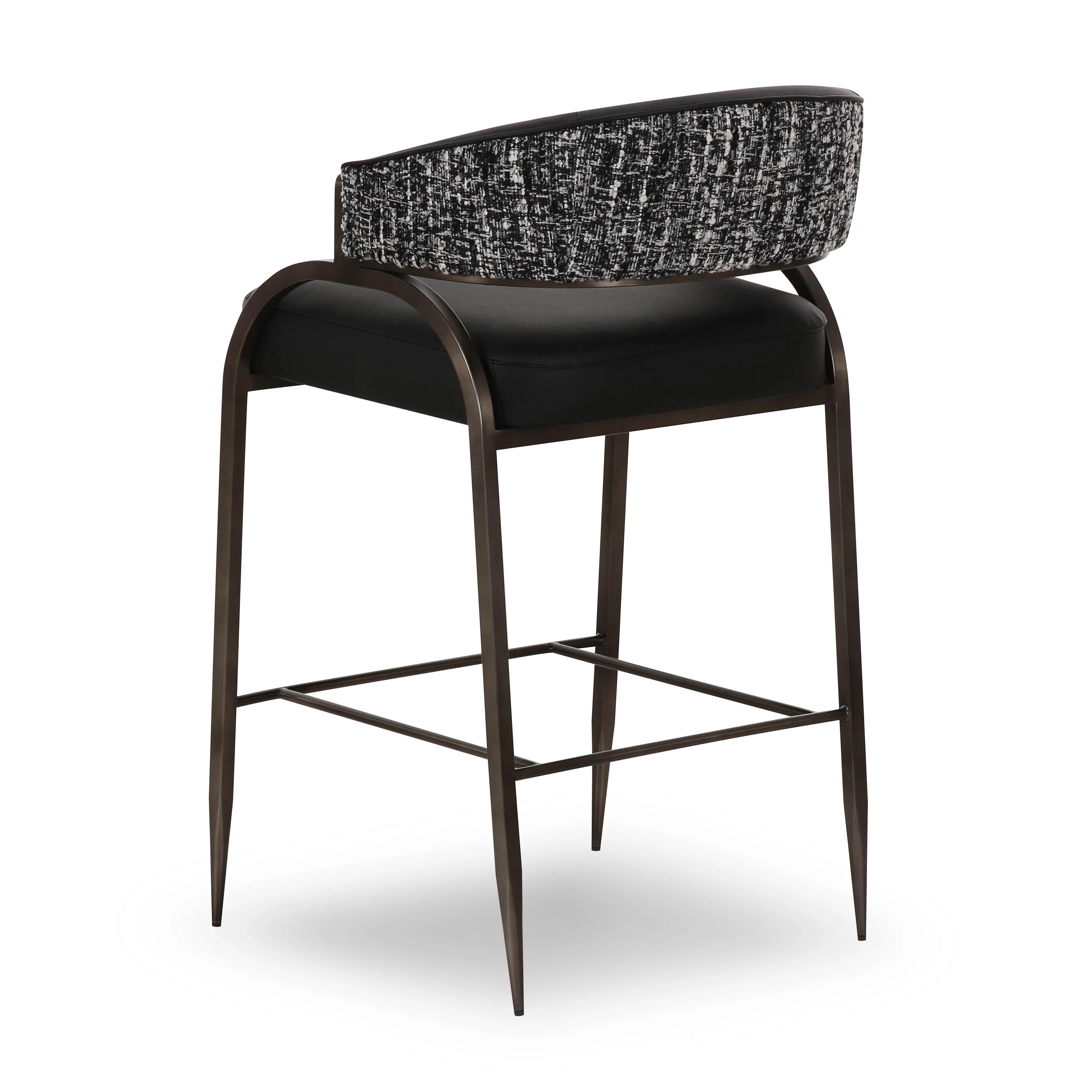 Tatum 2-Tone Performance Vegan Leather Counter Stool