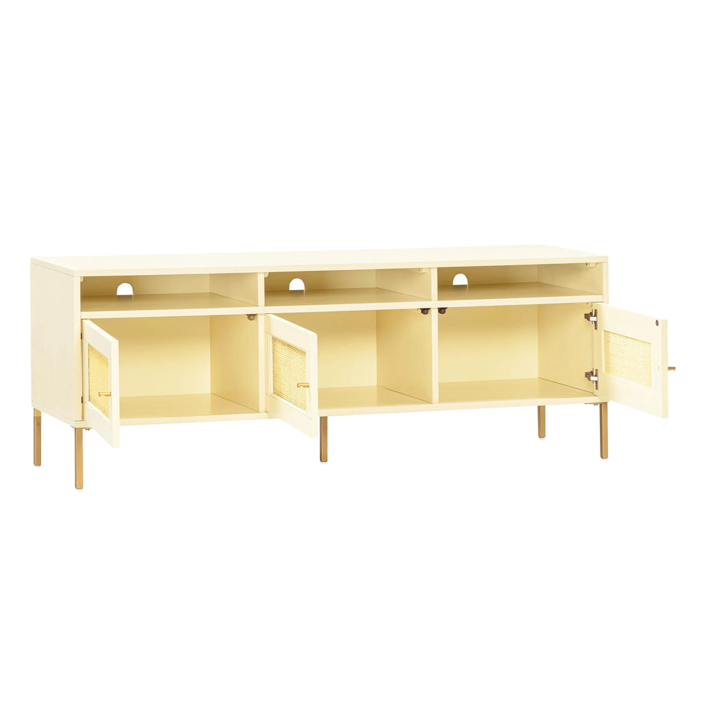 Sierra 65" Cane Media Console