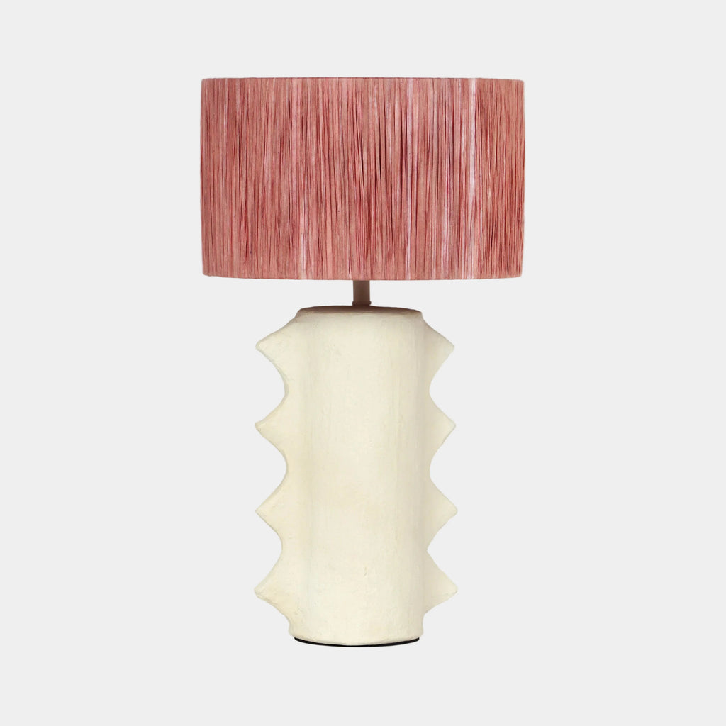 Wild Thing Papier Mache Table Lamp