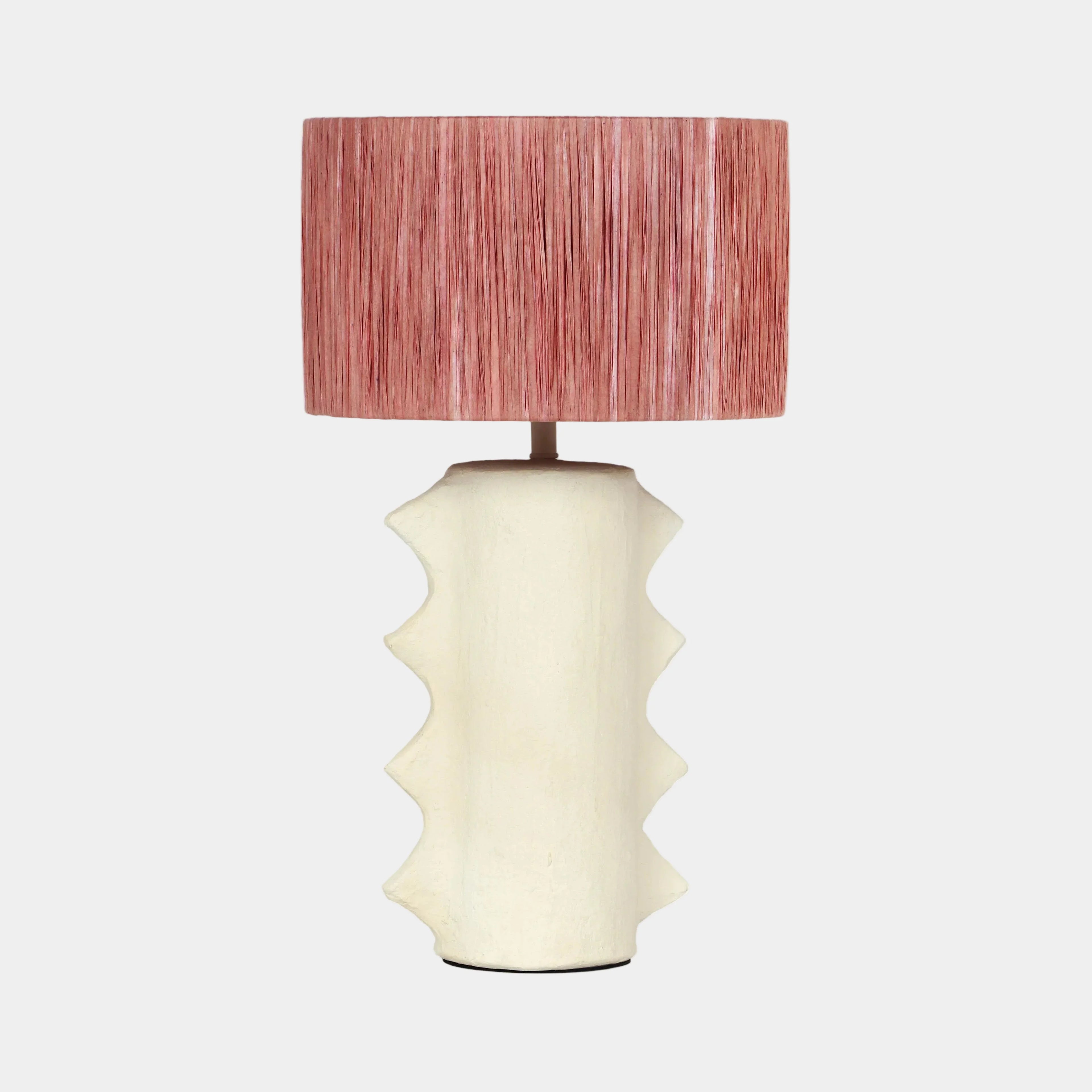 Wild Thing Papier Mache Table Lamp