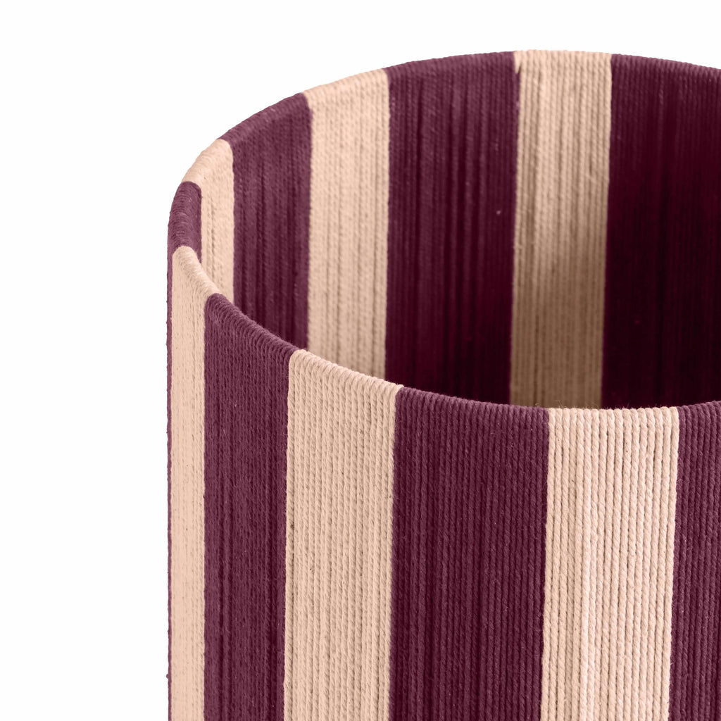 Guinevere Striped Cotton Table Lamp