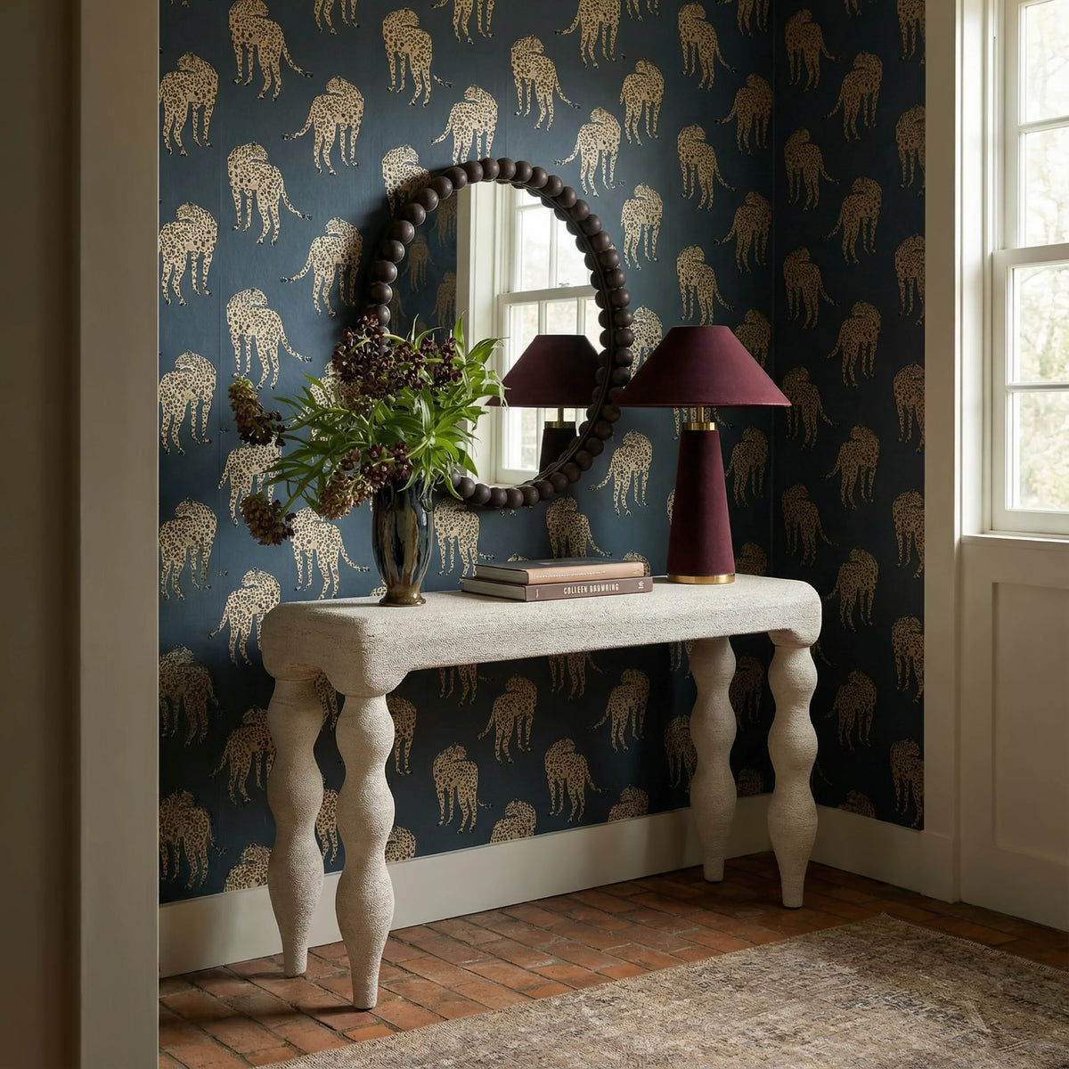 Graham Velvet Table Lamp