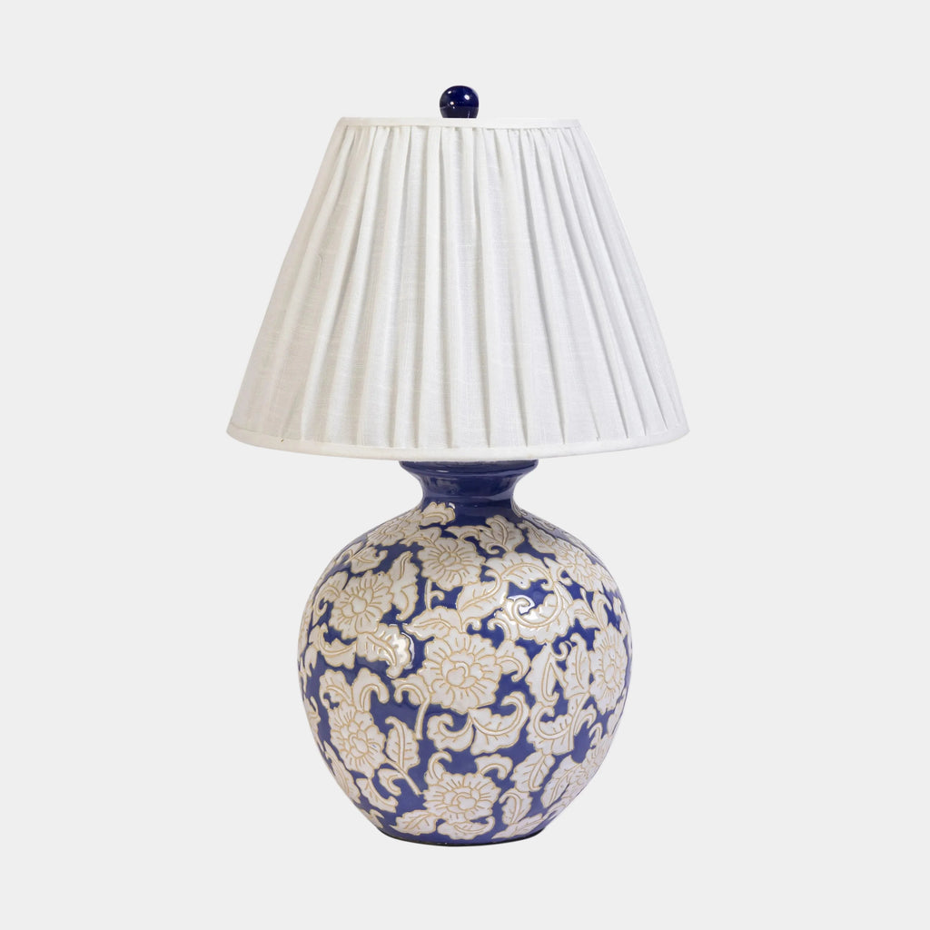 Diana Blue & White Table Lamp
