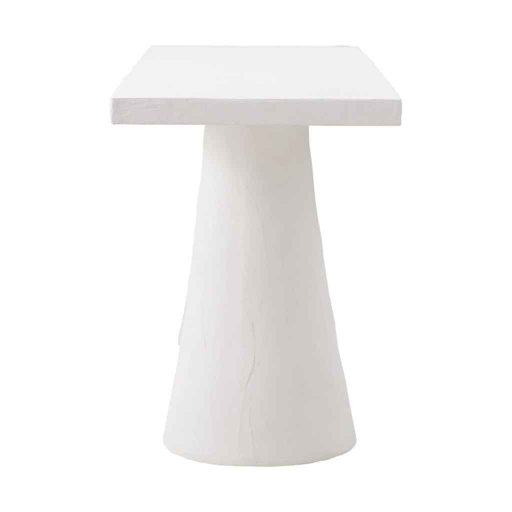 Dayana 68.5" Desk in Faux Plaster