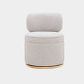 Amaya Grey Textured Performance Fabric Swivel Desk Chair