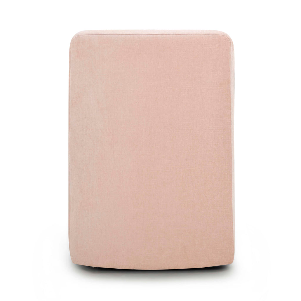 Dolce Performance Velvet Rolling Desk Chair