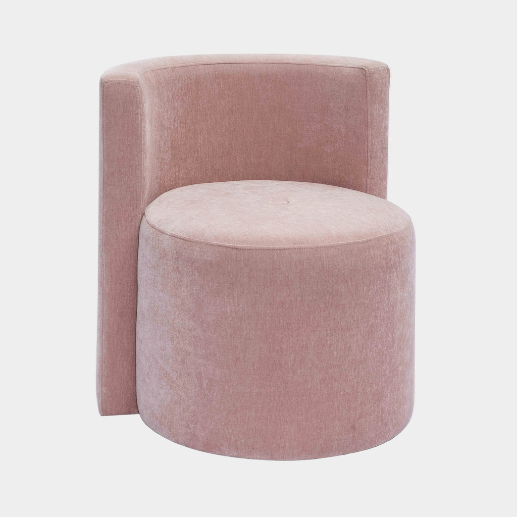 Alyssa Upcycled Performance Velvet Rolling Desk Chair