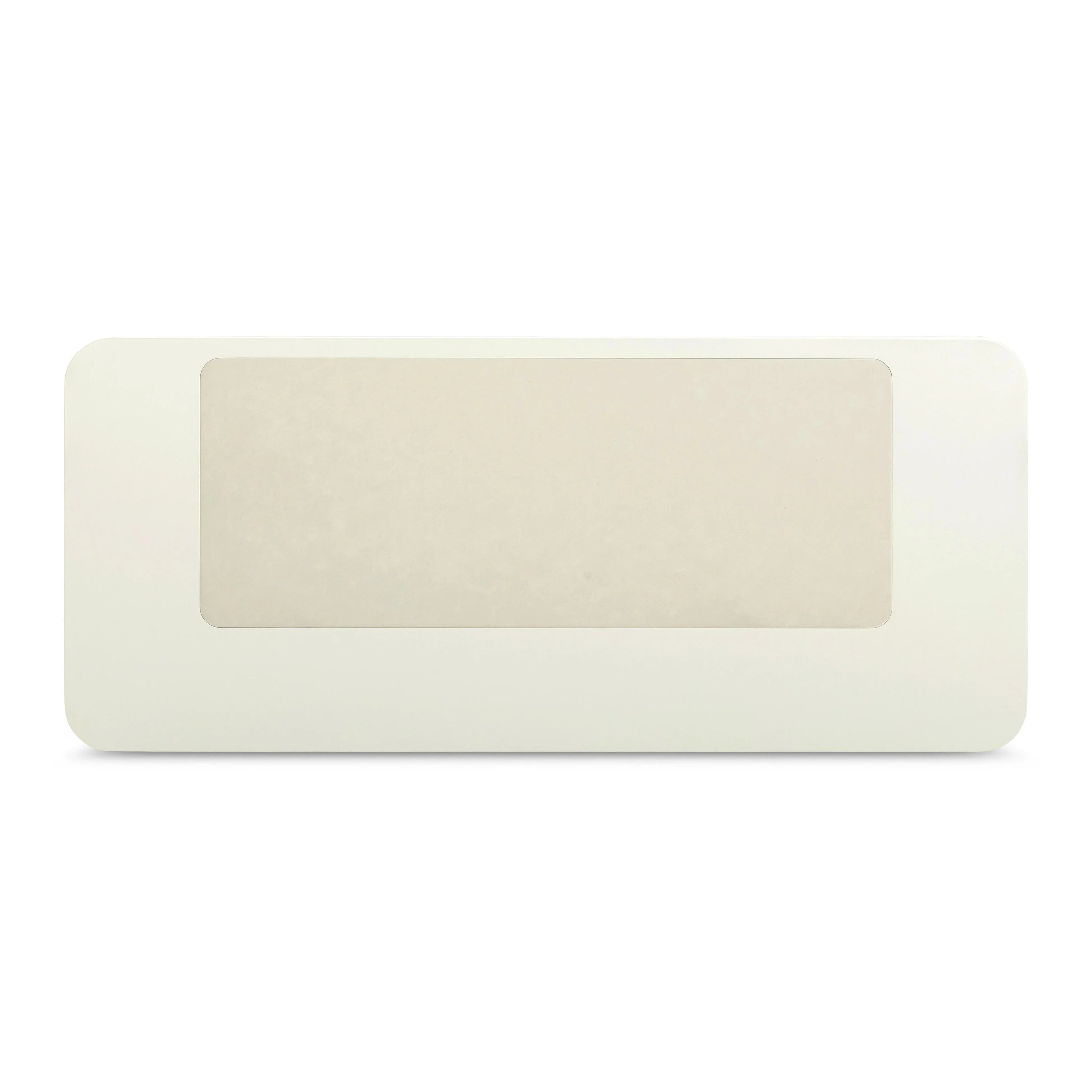Sarah 55" Cream 2-Drawer Executive Work Desk
