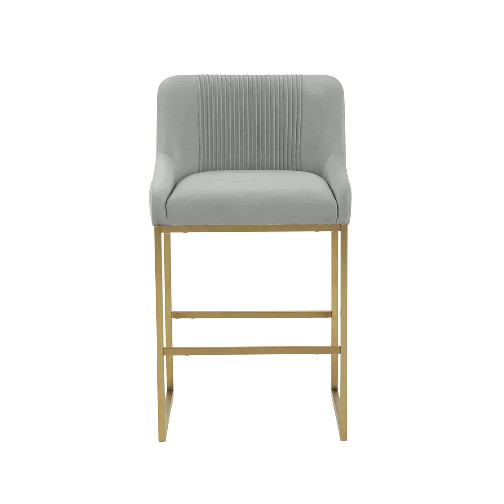 Lisa Pleated Performance Velvet Dining Chair