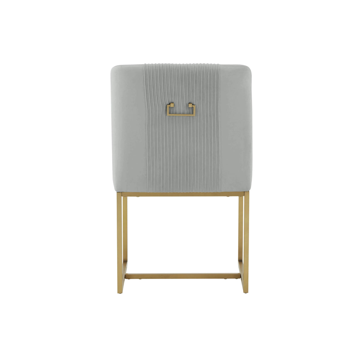 Lisa Pleated Performance Velvet Dining Chair