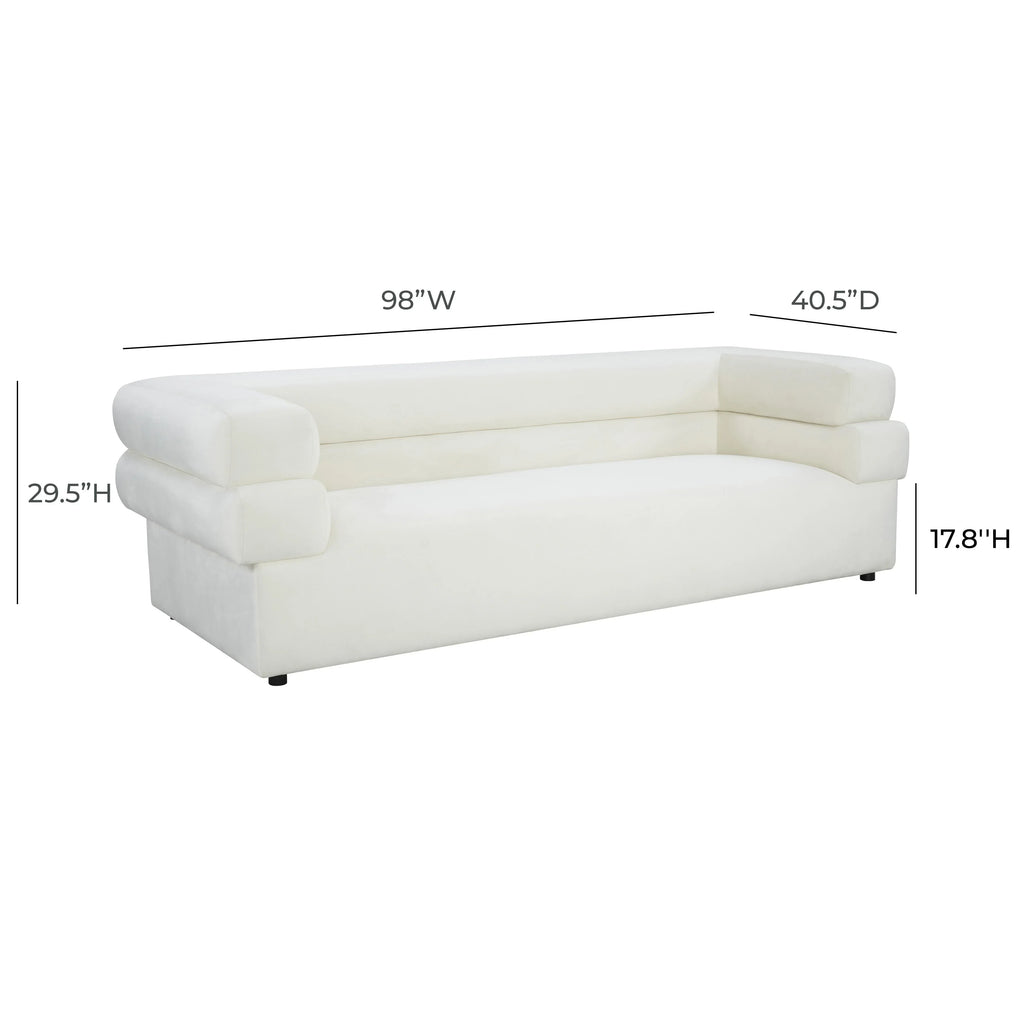 Elsa 98" Performance Fabric Sofa