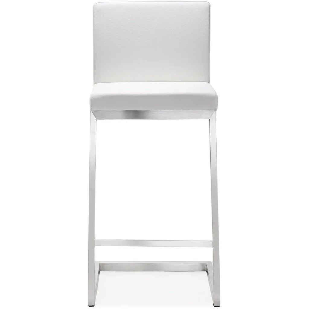 Parma Performance Vegan Leather Counter Stool - Set of 2