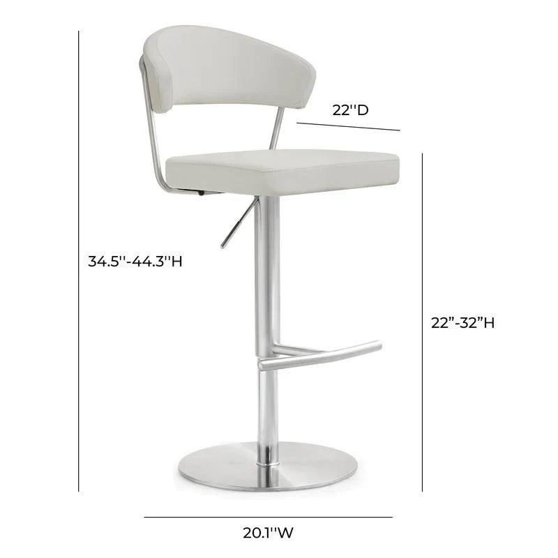 Cosmo Performance Vegan Leather Adjustable Stool