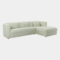 Callie 2-Piece Performance Velvet L-Shaped Sectional